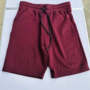 LEG3ND burgundy fleece shorts | Size M